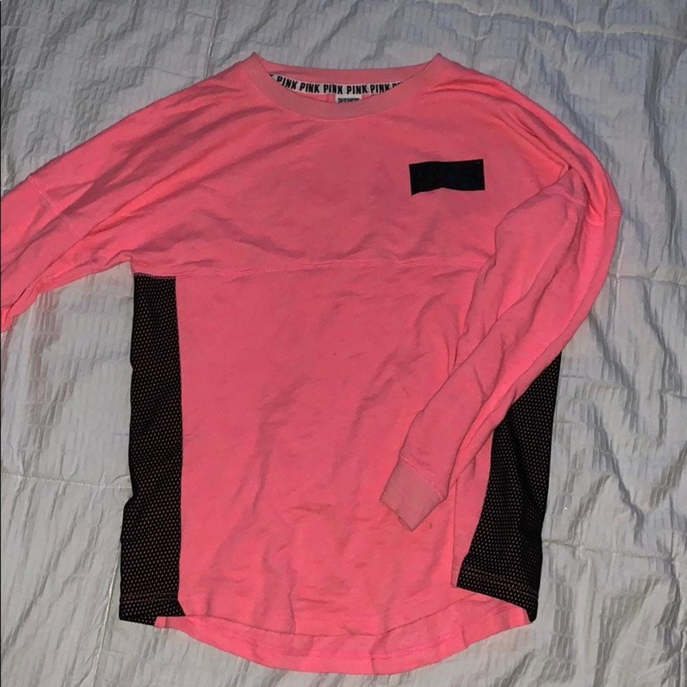 PINK long sleeve loose fit tshirt